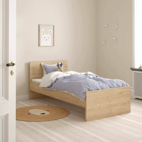 Letto un posto rovere 96x196cm economico cm - Assar