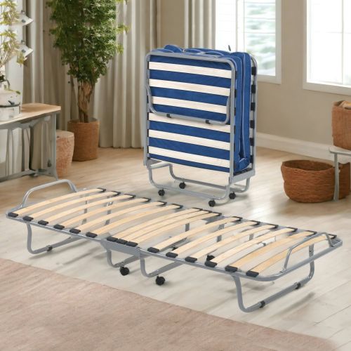 Letto una piazza pieghevole 80x32cm tortora - Akai