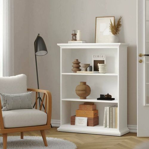 Libreria 5 ripiani bianca 96x125h cm - Liguria