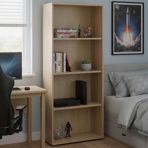 Libreria Beige 60x30x145h cm, - Jovencan