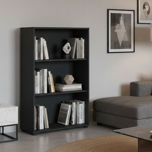 Libreria chic grigia 79x123h cm - Sparto
