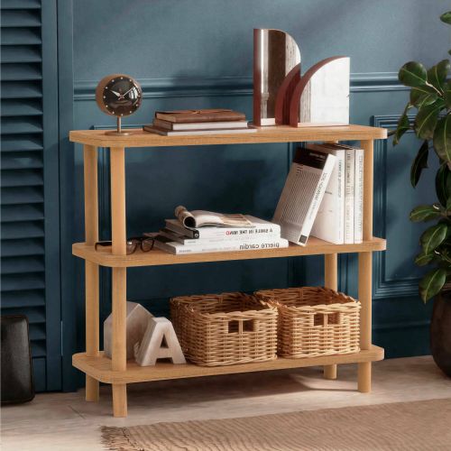 Libreria divisoria quercia 80x75h cm - Maharaja