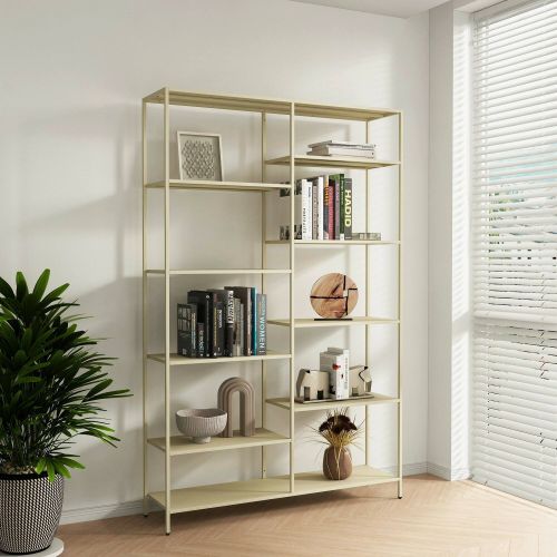 Libreria elegante panna 120x188h cm - Dorgali