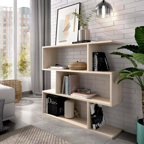 Libreria elegante rovere 110x96h cm - Acsidol