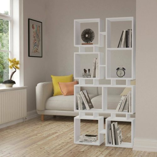 Libreria moderna bianca 79x166h cm - Erin