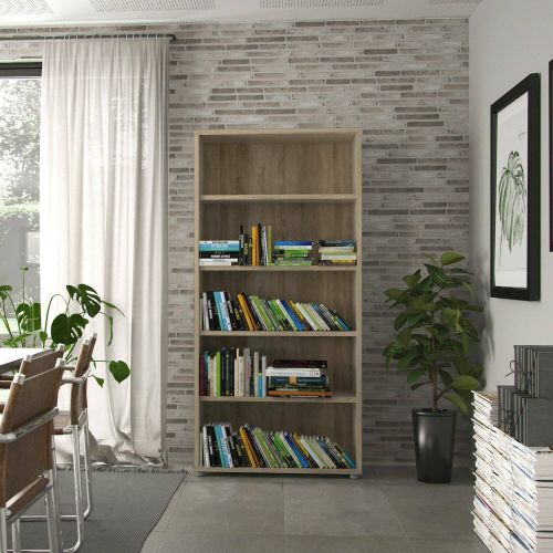 Libreria moderna quercia 89x186h cm - Apice