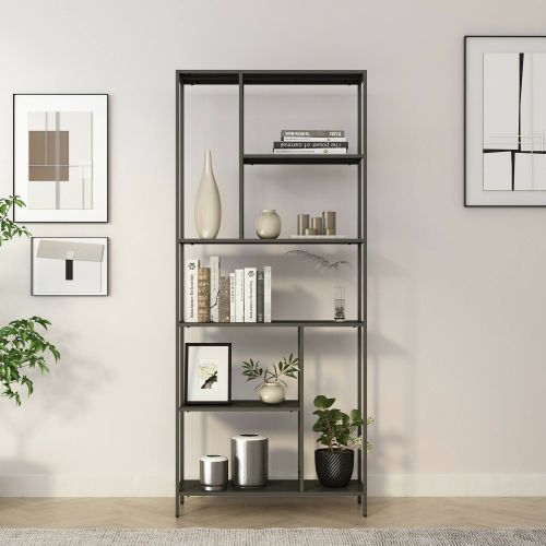 Libreria rialzata da terra ardesia 80x188h cm - Cenadi