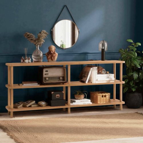 Libreria salvaspazio quercia 180x74h cm - Fulgence