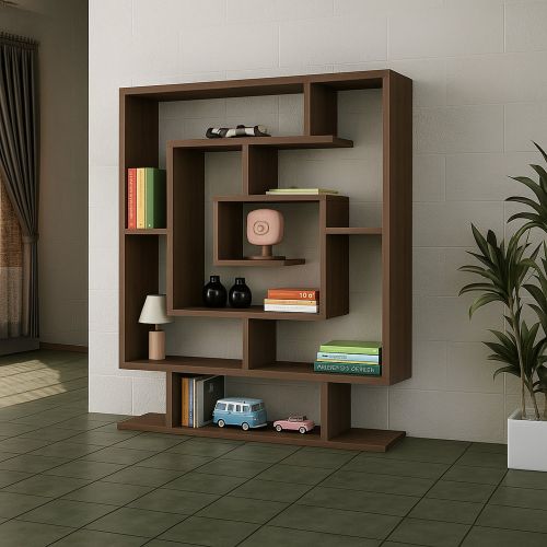Libreria verticale marrone 124x149h cm - Sanvu