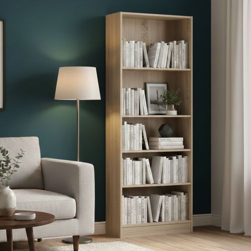 Libreria verticale quercia 79x203h cm - Abelarda