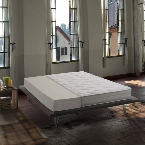 Materasso comfort avanzato matrimoniale 160x190 in WaterFoam sfoderabile - Anguilla