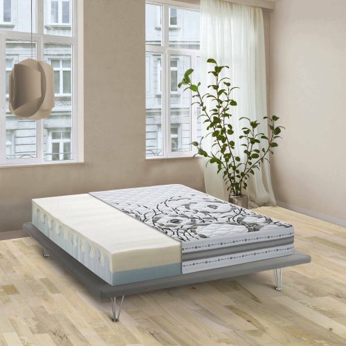 Materasso comfort lungo matrimoniale 160x190 in Memory Foam sfoderabile - Incoronata
