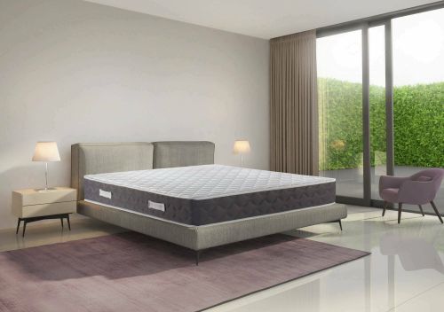 Materasso matrimoniale Carpo, Materasso Memory Foam, Materasso ergonomico, Materasso a molle insacchettate, 100% Made in Italy, 140x190xh28 cm