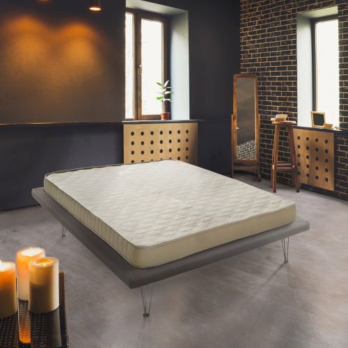Materasso sensazione accogliente singolo 80x190 in Memory Foam sfoderabile - Akima