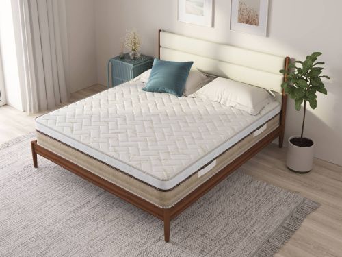 Materasso singolo Ofiuco, Materasso Memory Foam, Materasso ergonomico, Materasso a molle insacchettate, 100% Made in Italy, 90x190xh25 cm