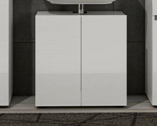 Mobile lavandino 2 ante 60x34x62h cm bianco lucido - Vione