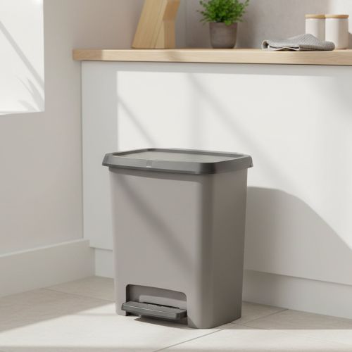 Pattumiera Carleton, 38x28 h43 cm, Grigio scuro