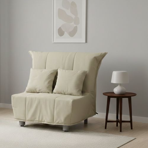 Poltrona in tessuto sfoderabile beige - Andreou