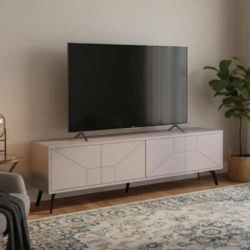 Porta TV beige 180x29x50h cm 4 ante - OlgadiKiev