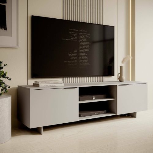 Porta TV beige 180x41x55h cm 2 ante - Buono
