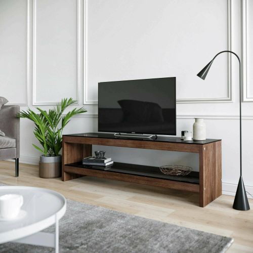 Porta TV noce 140x40x45h cm in legno - Wiley