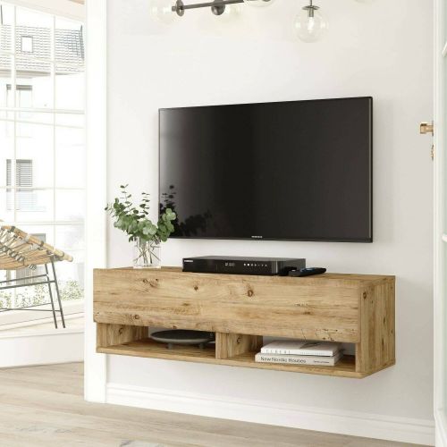 Porta TV quercia 100x31x29h cm in legno - Iva