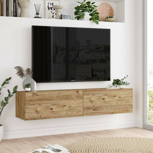 Porta TV quercia 140x31x29h cm 2 ante - Diaspro