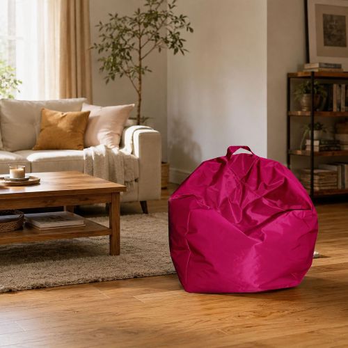 Pouf sacco fucsia 65x65x50h cm - Ascia