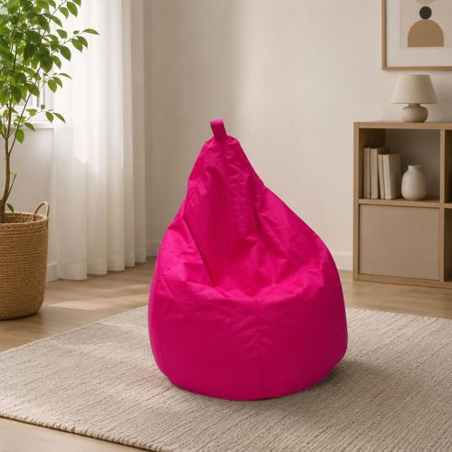 Pouf sacco fucsia 80x80x120h cm - Angillina