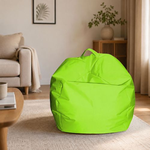 Pouf sacco verde 65x65x50h cm - Ascia