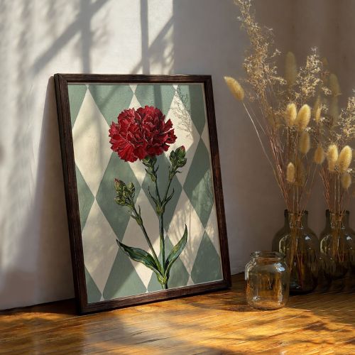 Quadro Multicolore Materiale Struttura in Legno Nobilitato 33x48h cm, - Mehara