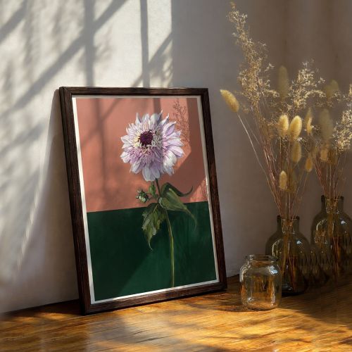 Quadro Multicolore Materiale Struttura in Legno Nobilitato 33x48h cm, - Mekala