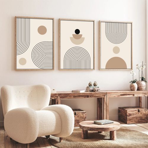 Quadro Multicolore Materiale Struttura in Legno Nobilitato 50x70h cm, - Melimida