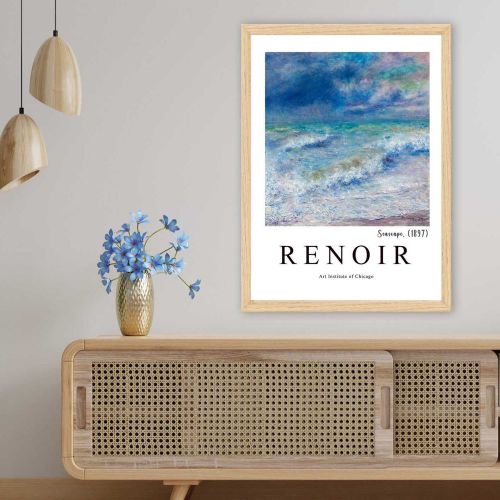 Quadro Multicolore Materiale Struttura in Tessuto Materiale in Legno Nobilitato 35x45h cm, Materiale Struttura in Legno Nobilitato - Mesava