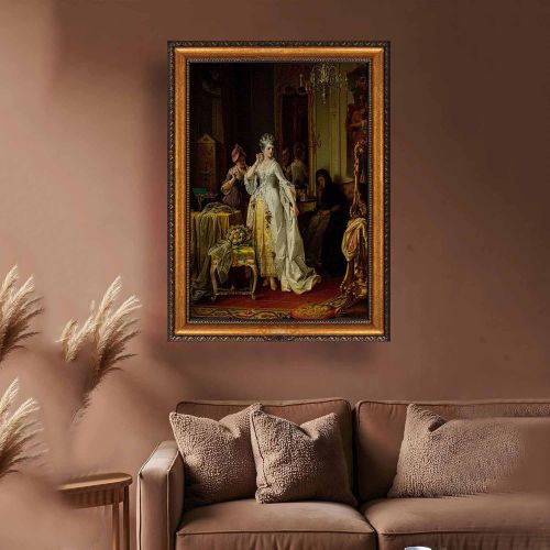 Quadro Multicolore Materiale Struttura in Tessuto Materiale in Legno Nobilitato 40x60h cm, Materiale Struttura in Legno Nobilitato - Nazamo