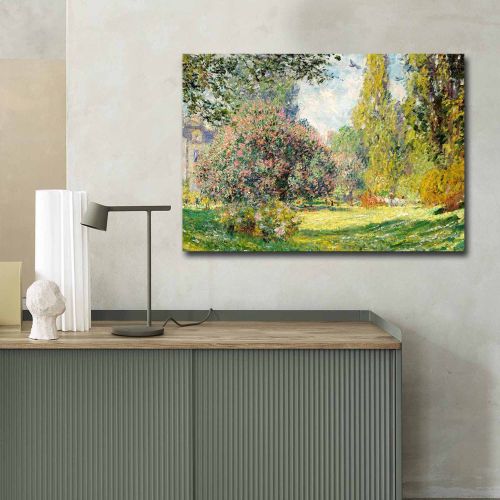 Quadro Multicolore Materiale Struttura in Tessuto Materiale in Legno Nobilitato 70x100h cm, Materiale Struttura in Legno Nobilitato - Nemirito