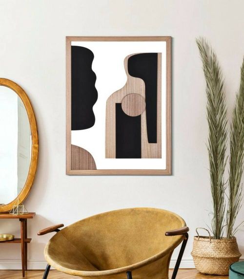 Quadro Multicolore Moderno 60x80h cm, - Pistoletto