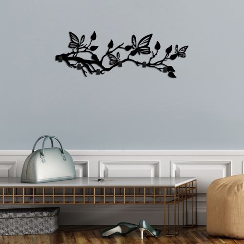 Quadro Nero Materiale Struttura in Metallo 60x24h cm, - Moka