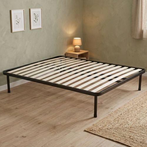 Rete letto piazza e mezza Krovanh, 100% Made in Italy, 120x190h30 cm