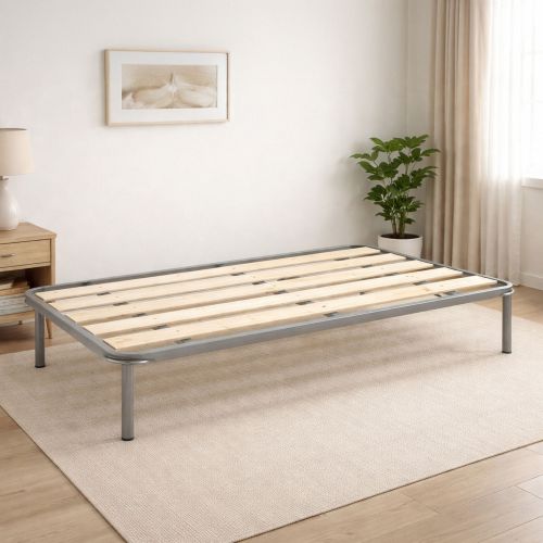 Rete letto singolo Alsa, 100% Made in Italy, Cm 80x190h 31