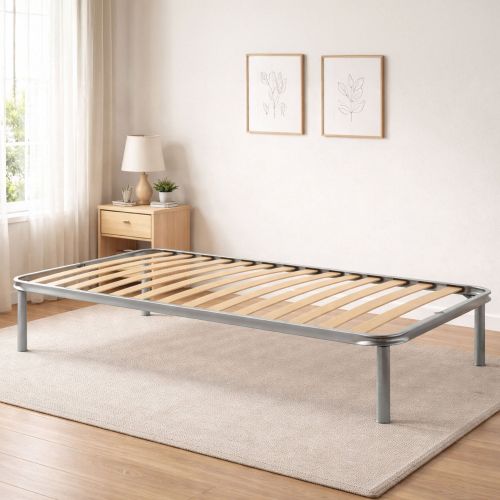 Rete letto singolo Amammata, 100% Made in Italy, Cm 80x200h 34