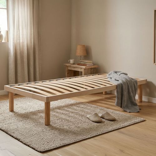 Rete letto singolo Ansa, 100% Made in Italy, Cm 80x190h 31