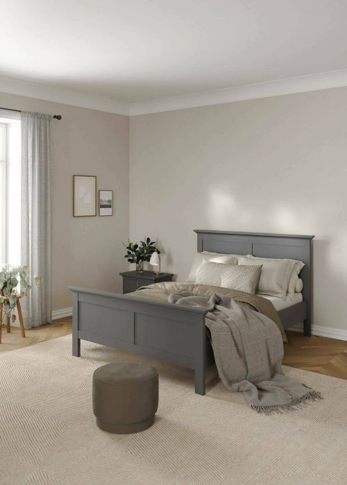 Rete letto singolo Gasparde, Base per letto, Rete a doghe, Doghe per struttura letto, 211x158 h110 cm, Grigio