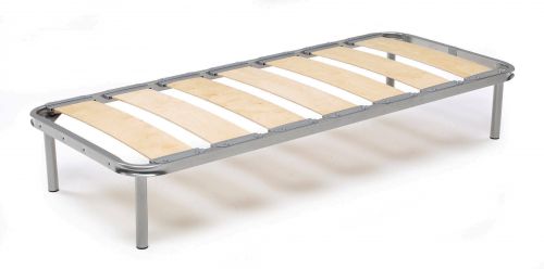Rete letto singolo Mariaclaudia, Rete ortopedica a doghe larghe, 100% Made in Italy, Cm 80x190h 31