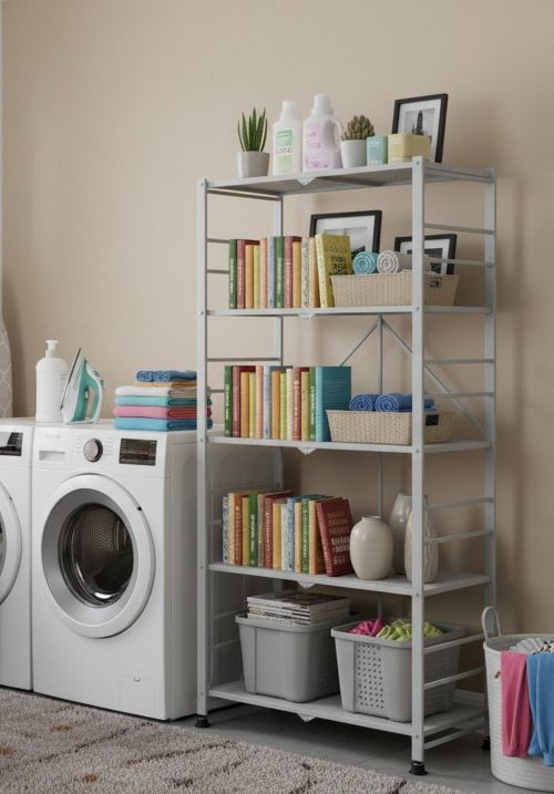 Scaffali Grigio 5 Ripiani Peso Supportato 40 kg, - Minori