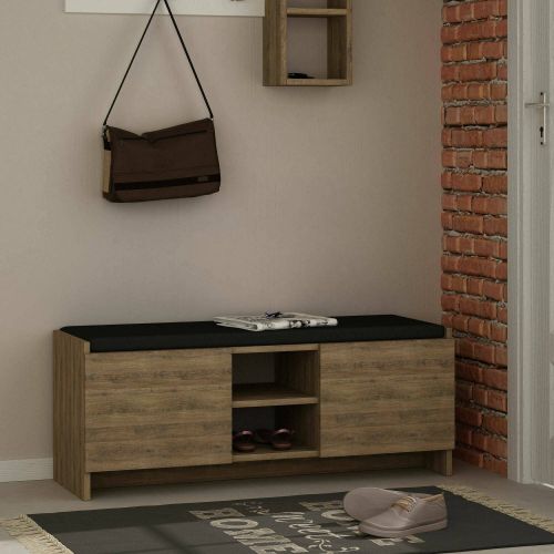 Scarpiera 2 ante rovere 110x43h cm - Axar
