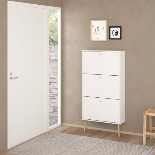 Scarpiera 3 ante bianca 70x139h cm - Fung
