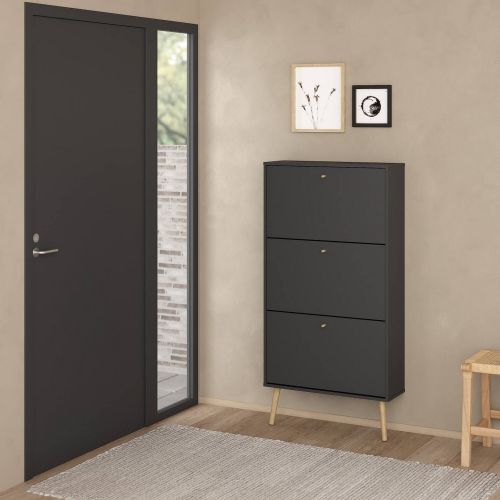 Scarpiera 3 ante grigia 70x139h cm - Fung