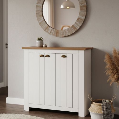 Scarpiera 3 ante rovere 114x100h cm - Seprio
