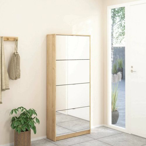 Scarpiera 4 ante rovere 70x162h cm - Aepytus